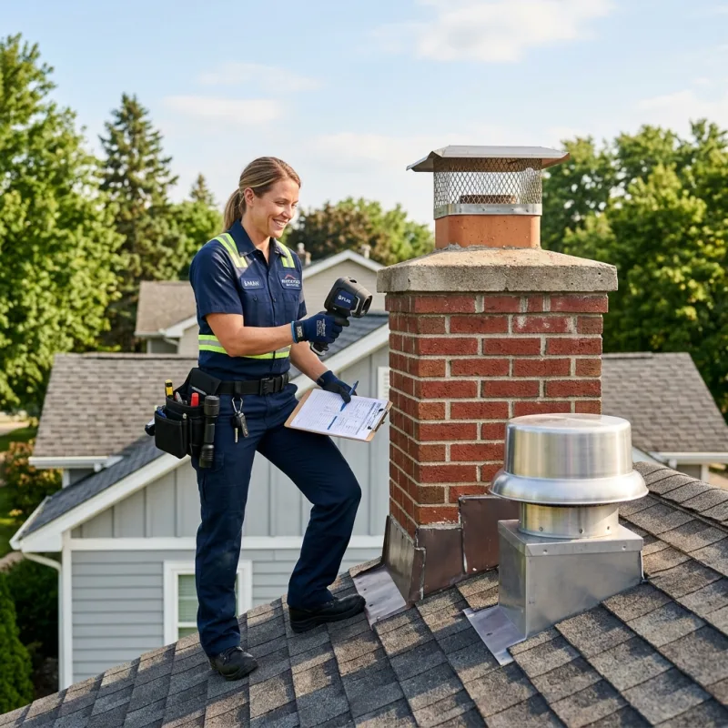 Technician removing a deceased bird from an indoor space in Collingwood